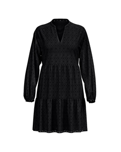 Платье Laila Gia long sleeve midi, черный Object