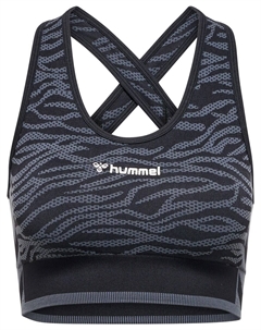 Спортивный бюстгальтер-бралетт MT Saga, цвет Anthracite/Basalt grey Hummel