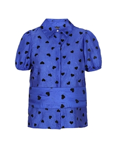 Блуза Fashion Look, синий Faina