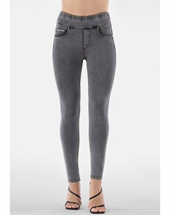 Узкие джеггинсы, серый деним Freddy