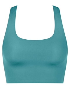 Бюстгальтер-бралетт ZERO Feel 2.0 Racer Top, бирюзовый Sloggi