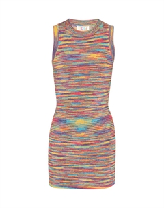 Вязаное платье Boho, аква Izia