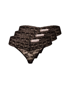 Стринги Lacey, черный Lindex