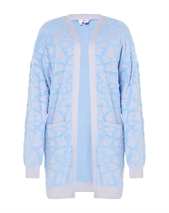 Вязаный кардиган, синий Mymo