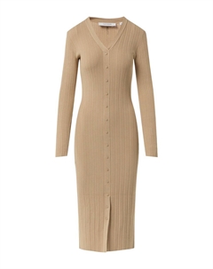 Вязаное платье, бежевый Comma casual identity