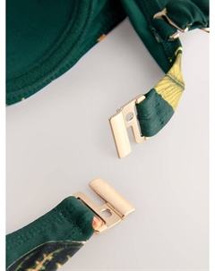 Верх бикини-балконет, цвет Green/Fir Next