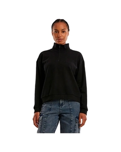 Свитер Light Terry half zip, черный Urban classics