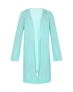 Вязаный кардиган, бирюзовый Izia