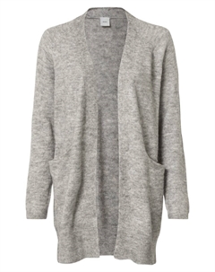 Вязаный кардиган Kamara, пятнистый серый Ichi