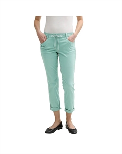 Брюки 1040963 Tapered Relaxed, зеленый Tom tailor