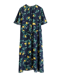 Платье, темно-синий Lindex