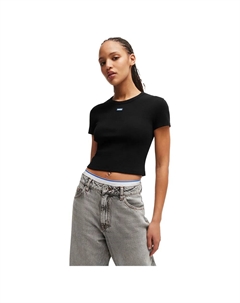 Футболка с коротким рукавом Baby 01 BLUE, черный Hugo