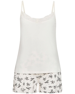 Короткий пижамный комплект Dreams, белый Vivance