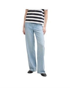 Брюки Wide Leg, синий Tom tailor