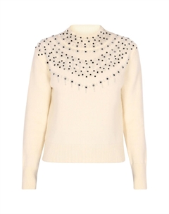 Свитер, цвет Pearl white/Wool white Faina