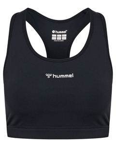 Спортивный бюстгальтер-бралетт, черный Hummel