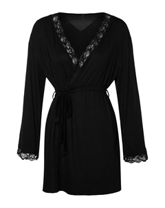 Халат, черный Trendyol