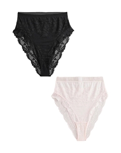 Трусики, цвет Pastel pink/Black Next