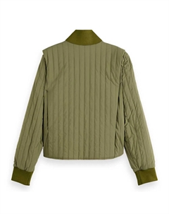 Куртка 177596 bomber, зеленый Scotch&soda