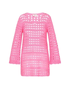 Вязаное платье Fashion Look, розовый Izia