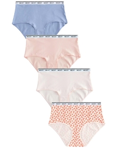 Трусики, цвет Opal/Powder/Red/Off white Next