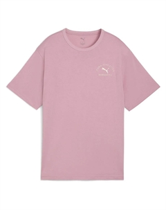 Футболка с коротким рукавом Class Relaxed Fit, розовый Puma