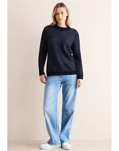 Свитер, пятнистый синий Cecil