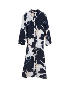 Платье-рубашка, цвет Light blue/Dark blue Tom tailor