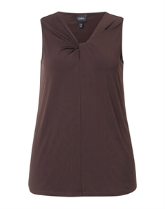 Топ, коричневый Ulla popken