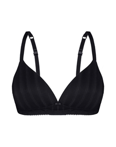 Бюстгальтер-футболка, черный Sassa