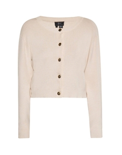 Вязаный кардиган, светло-бежевый Faina