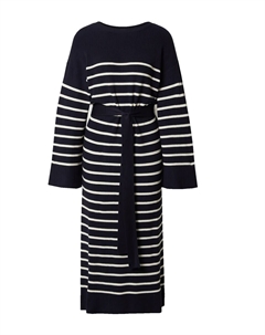 Вязаное платье, черный Edited