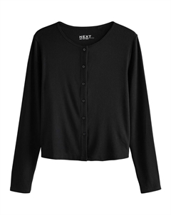 Вязаный кардиган, черный Next