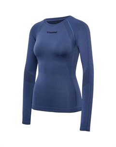 Лонгслив MT Shaping Seamless, синий Hummel