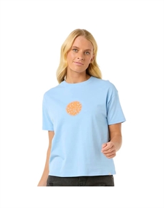 Футболка с коротким рукавом Icons Of Surf Relaxed, синий Rip curl