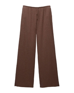 Широкие брюки, темно-коричневый Pull & bear