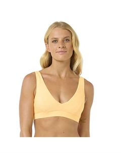 Топ бикини Premium Surf D-DD Deep V, желтый Rip curl