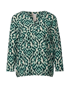 Блуза, зеленый Street one