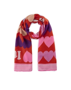 Шарф, красный Codello