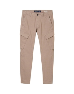 Зауженные спортивные брюки, коричневый Tom tailor