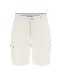 Обычные брюки-карго, белый Guess