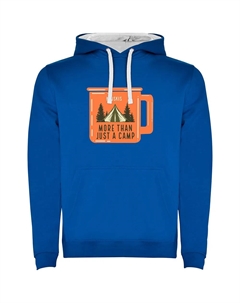 Худи More Than A Camp, синий Kruskis