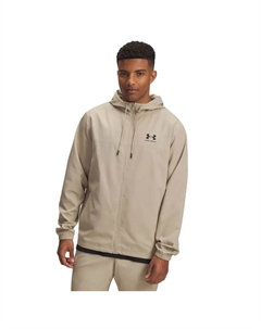 Куртка Rival Woven Windbreaker, бежевый Under armour