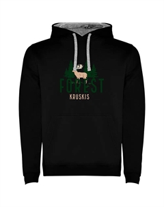 Худи Deer, черный Kruskis