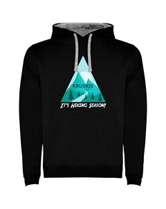 Худи Hiking Season, черный Kruskis