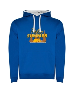 Худи Hello Summer, синий Kruskis