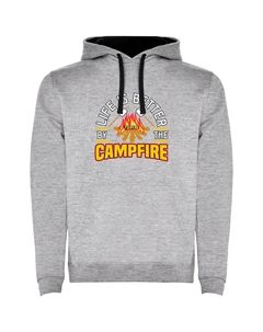 Худи Better By The Campfire, серый Kruskis