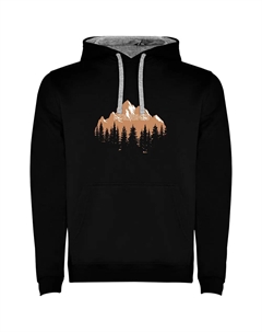 Худи Forest Silhouette, черный Kruskis