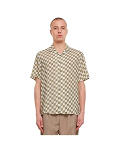 Рубашка с коротким рукавом Viscose AOP Resort, бежевый Urban classics