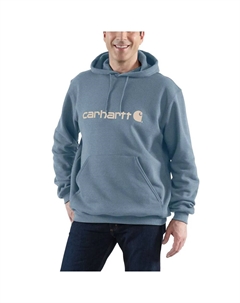 Худи Signature Logo, синий Carhartt